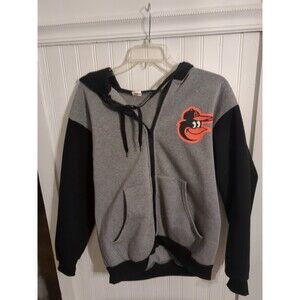Adult Med M Baltimore Orioles Full Zipper Hoodie